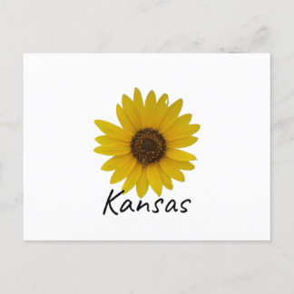 Het Sunflower State Briefkaart