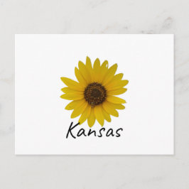 Het Sunflower State Briefkaart