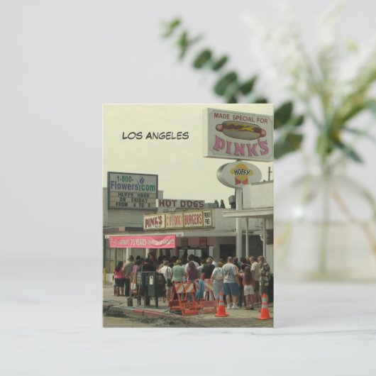 Het Super Briefkaart van Los Angeles! (Staand voorkant)