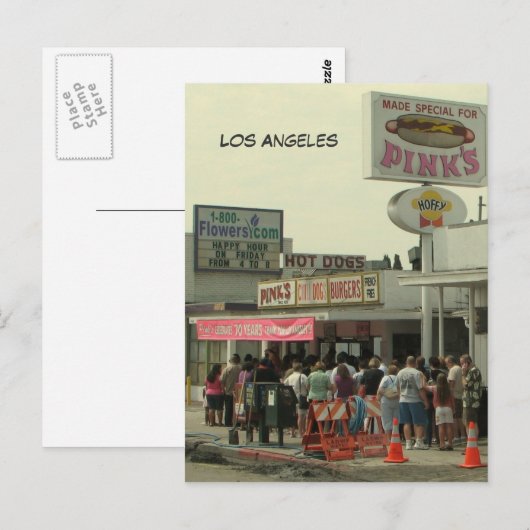 Het Super Briefkaart van Los Angeles! (Voorkant / Achterkant)