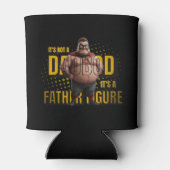 Het Super Dad-lichaam: het is een vaderfiguur! Blikjeskoeler (Achterkant)