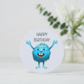 Het super schattige kleine wezen kaart (Staand voorkant)