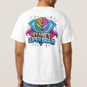 Het superbrein van Ryane T-shirt (Achterkant)