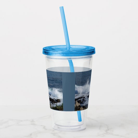 Het surf van de Stille Oceaan Acryl Drinkbeker (Links)