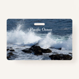 Het surf van de Stille Oceaan Badge