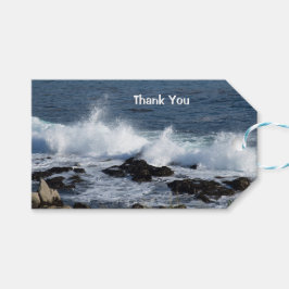 Het surf van de Stille Oceaan Cadeaulabel