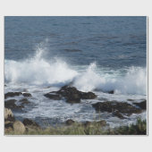 Het surf van de Stille Oceaan Cadeaupapier (Vlak)