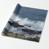 Het surf van de Stille Oceaan Cadeaupapier (Uitgerold)