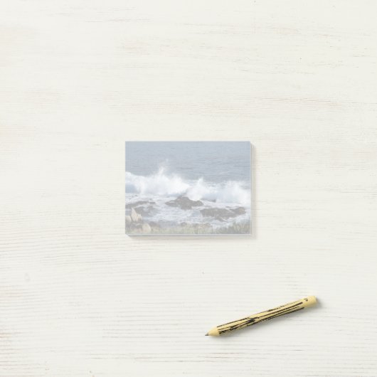 Het surf van de Stille Oceaan Post-it® Notes (Op bureau)