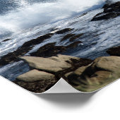 Het surf van de Stille Oceaan Poster (Hoek)
