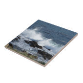 Het surf van de Stille Oceaan Tegeltje (Zijkant)