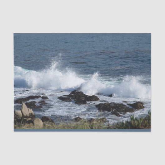 Het surf van de Stille Oceaan Tissuepapier (Voorkant)