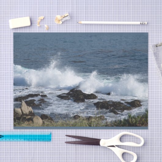 Het surf van de Stille Oceaan Tissuepapier (Craft)