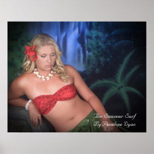 "Het Surf van de zomer" Poster