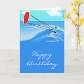 Het Surfen van de vlieger Kaart (Gele Bloem)