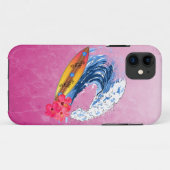 Het Surfen van Hawaï Case-Mate iPhone Case (Achterkant (horizontaal))