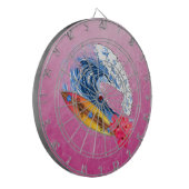 Het Surfen van Hawaï Dartbord (Voorkant Links)