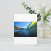 Het surfen van het perfecte punt van het golfpanie briefkaart (Staand voorkant)