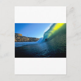 Het surfen van het perfecte punt van het golfpanie briefkaart