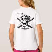 " het surfpiratenShirt " T-shirt (Achterkant)