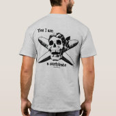 " het surfpiratenShirt " T-shirt (Achterkant)