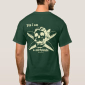 " het surfpiratenShirt T-shirt (Achterkant)