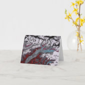 Het Susitna-gletsjer-Wenskaart Kaart (Gele Bloem)