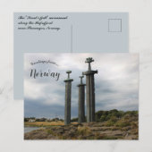 Het Sverd I Fjell monument Noorwegen Briefkaart (Voorkant / Achterkant)