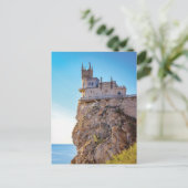 Het Swallow's Nest Castle Krim Oekraïne Briefkaart (Staand voorkant)