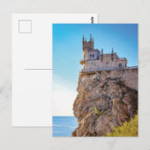 Het Swallow's Nest Castle Krim Oekraïne Briefkaart (Voorkant / Achterkant)