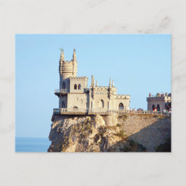 Het Swallow's Nest Castle Krim Oekraïne Briefkaart