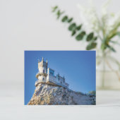 Het Swallow's Nest Castle Krim Oekraïne Briefkaart (Staand voorkant)