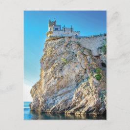 Het Swallow's Nest Castle Krim Oekraïne Briefkaart