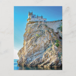 Het Swallow's Nest Castle Krim Oekraïne Briefkaart
