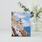 Het Swallow's Nest Castle Krim Oekraïne Briefkaart (Staand voorkant)