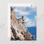 Het Swallow's Nest Castle Krim Oekraïne Briefkaart (Voorkant / Achterkant)