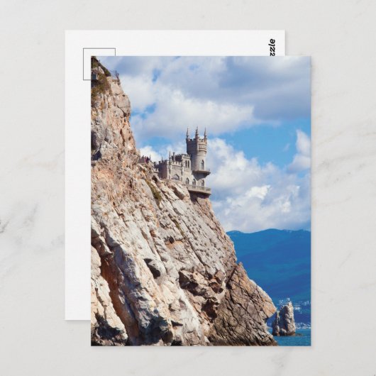 Het Swallow's Nest Castle Krim Oekraïne Briefkaart (Voorkant / Achterkant)