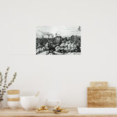 Het Swan Theater op de Bankside Poster (Keuken)
