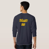 Het sweatshirt van de GOAT Tailgating Gear Mannen (Achterkant volledig)