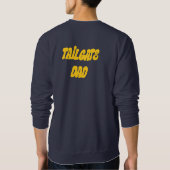 Het sweatshirt van de GOAT Tailgating Gear Mannen (Achterkant)