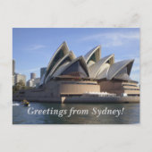 Het Sydney Opera House Briefkaart (Voorkant)