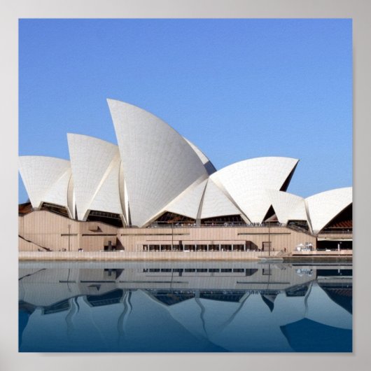 Het Sydney Opera House i Poster (Voorkant)