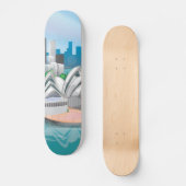 Het Sydney Opera House Persoonlijk Skateboard (Voorkant)