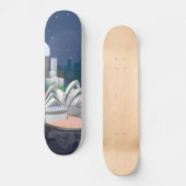 Het Sydney Opera House Persoonlijk Skateboard (Voorkant)