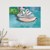 Het Sydney Opera House Poster (Keuken)