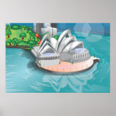 Het Sydney Opera House Poster (Voorkant)