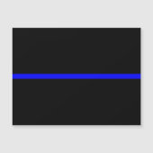 Het symbolische dun blauw lijnconcept (Voorkant)