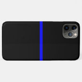 Het symbolische dun blauw lijnconcept Case-Mate iPhone case (Achterkant (horizontaal))