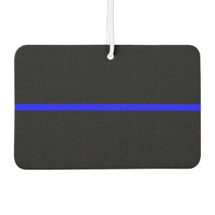 Het symbolische dun blauw lijnconcept luchtverfrisser