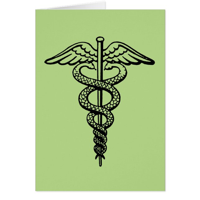 Het symbool Caduceus (Voorkant)